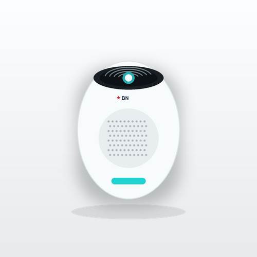 BrightNexav OvalBreeze Desktop Purifier