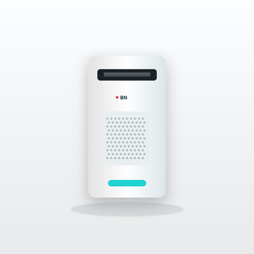BrightNexav SlimRect Personal Purifier